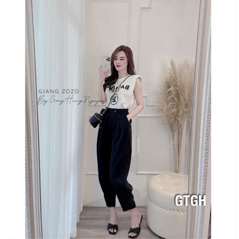Quần baggy BIGSIZE đũi nhấn li nhẹ mát 60-85KG MSGU
