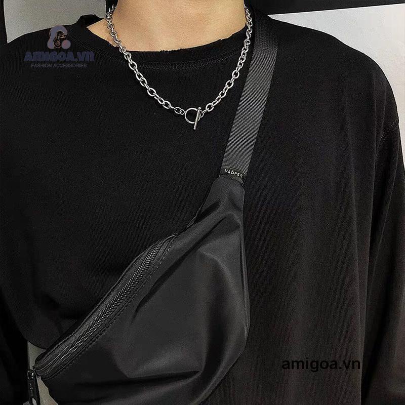 ✨✨Vòng cổ nam nữ dây xích khoá OT basic đơn giản