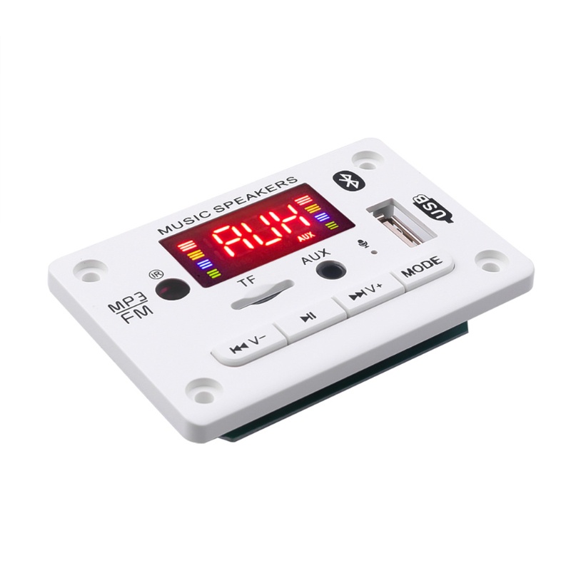 Bảng Mạch Giải Mã Bluetooth MP3 USB TF FM Radio Cho Xe Hơi