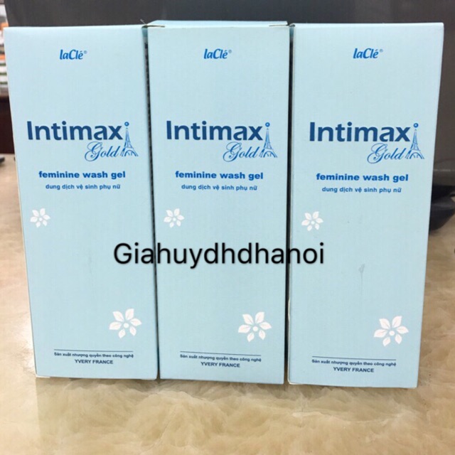Dung dịch vệ sinh phụ nữ Intimax gold (200ml chính hãng )