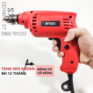 Máy khoan lõi đồng mt603 tặng mũi khoan - bh 12 tháng
