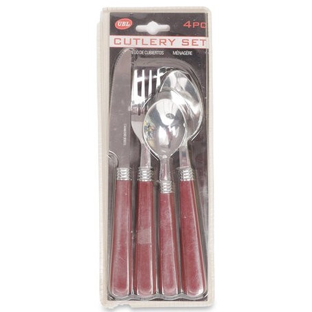 [Set 4 Món] Dao Muỗng Nĩa Inox Uncle Bill KT0032 (Giao màu ngẫu nhiên)