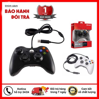BẢO HÀNH 1 NĂM  Tay cầm chơi game PC XBOX 360 - Hàng chính hãng Micosoft - Chuyên game PC , Laptop, Điện Thoại ...