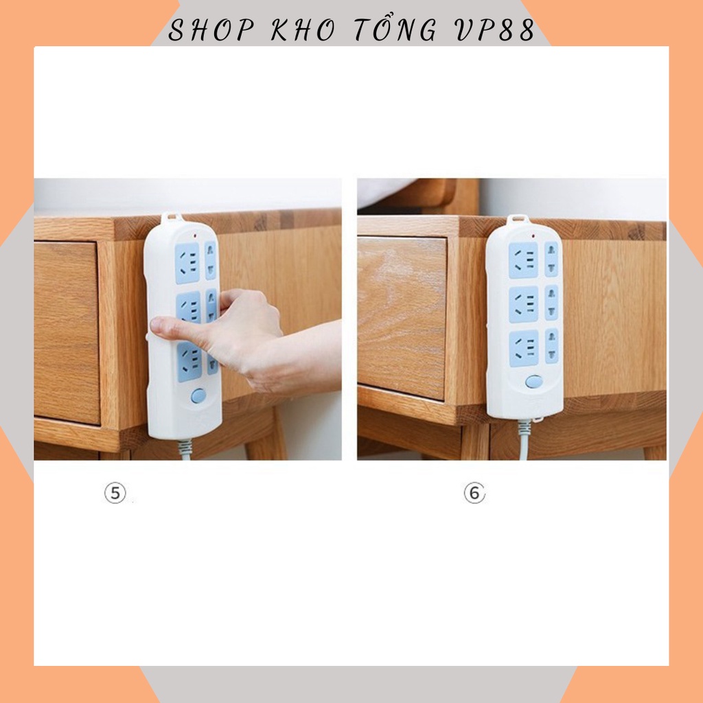 Miếng Dán Treo Tường Ổ Cắm Điện , Giá Đỡ Các Vật Dụng , Tiện Dụng Tháo Rời 88062 KHO TỔNG