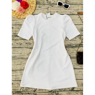 ĐẦM SUÔNG TAY PHỒNG CÓ TÚI 2 BÊN