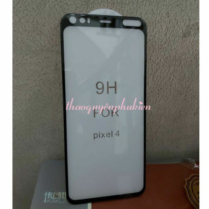 Dán Kính Cường Lực 5D xịn full Màn Hình google pixel 4