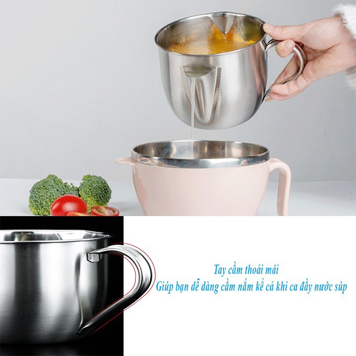 Ca Tách Dầu Ăn Nước Béo 1000ML