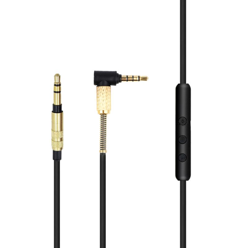 Dây Cáp Lò Xo 3.5mm Cho Tai Nghe Sony Mdr-10R Mdr-1A Xb950 Z1000 Msr7