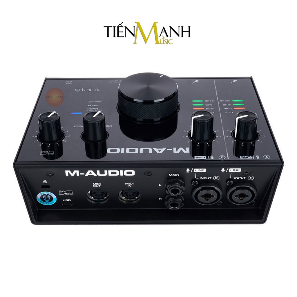 [Chính Hãng] Soundcard M-audio Air 192x6 Bộ Thu Âm Thanh &amp; Livestream 192 6 Audio Interface 192/6 Sound Card Audio 192|6