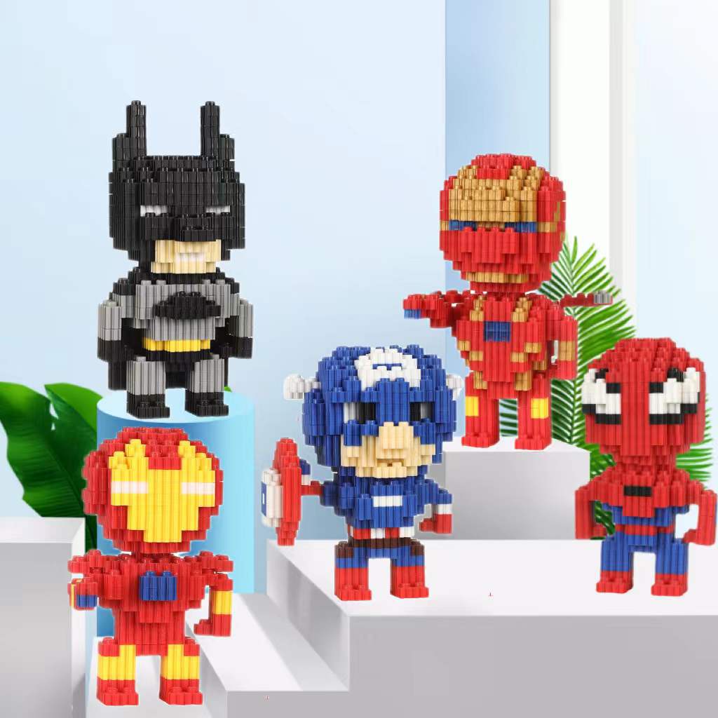 Mô hình lắp ráp nhân vật hoạt hình đáng yêu cho bé - Lego nhân vật hoạt hình 3D