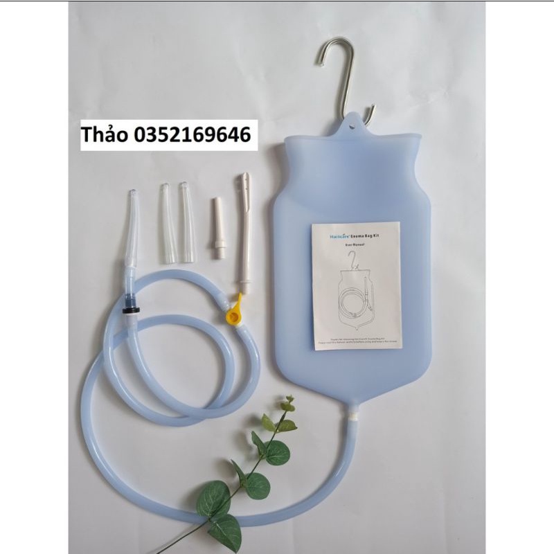 [ COMBO 1 Tặng 2] Bộ Dây Truyền Silicone 180cm, có van khoá + van chống trào ngược, dây nối ca mềm mại, bền chắc