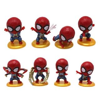 Trang trí 8 người nhện chibi