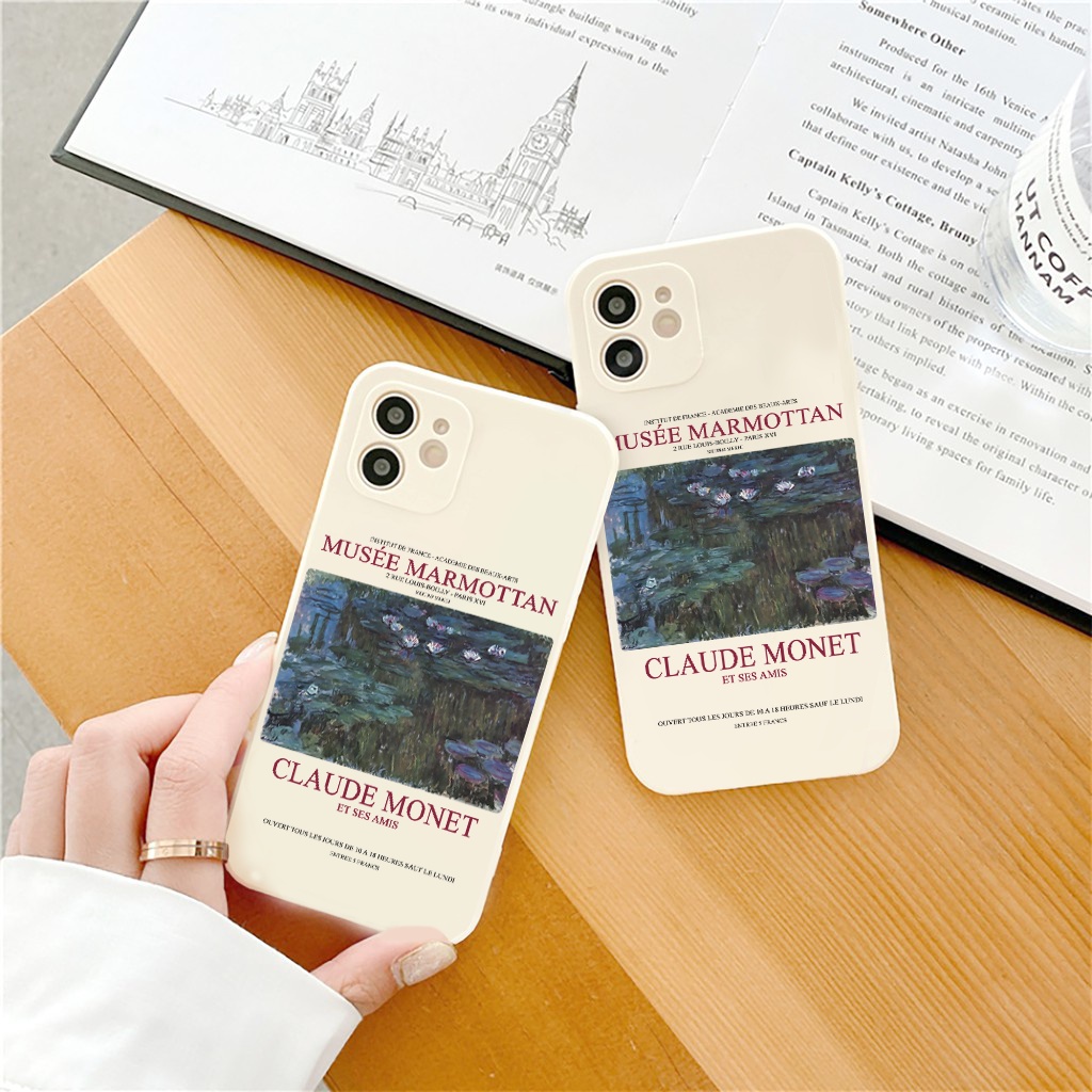 Ốp lưng iphone cạnh vuông đầm hoa súng dành cho iphone 6/6s-6plus-7/8-7plus/8plus-x/xs-11-12-13promax-e150