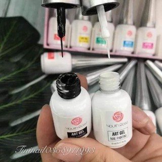 Cọ nét  Hoa Hồng Đen-Trắng màu cơ bản( hàng chuẩn) . .