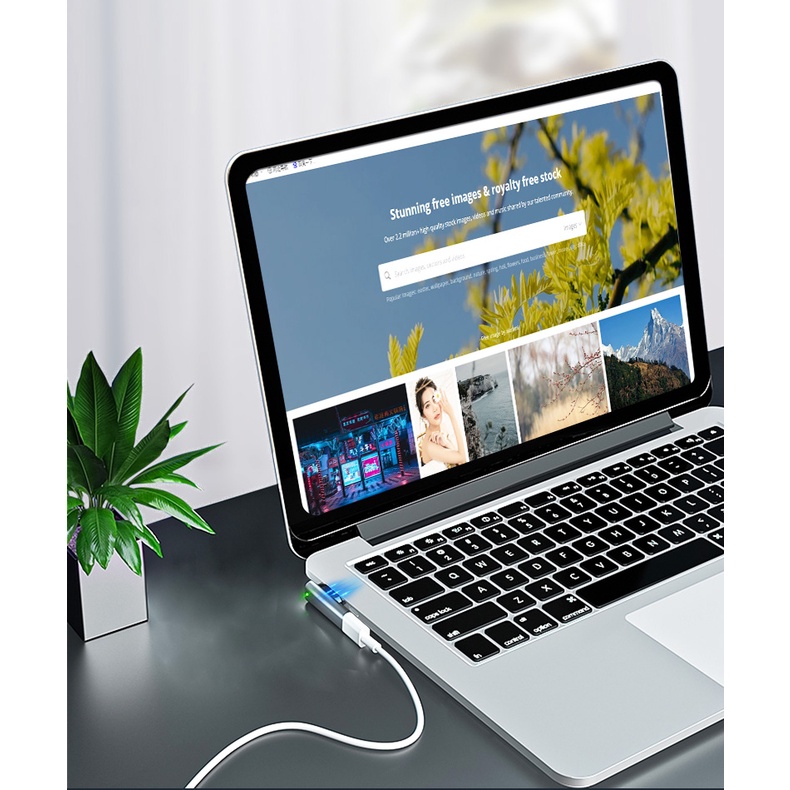 Đầu sạc PD Type-c ra Mag 1 và Mag 2 cho Book Pro và Air - Hồ Phạm