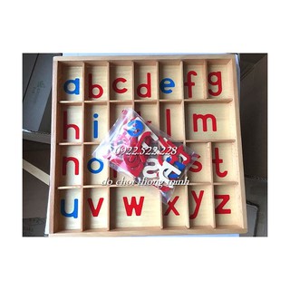 Bộ khay chữ cái Montessori