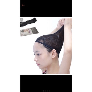 lưới trùm đầu đội tóc giả