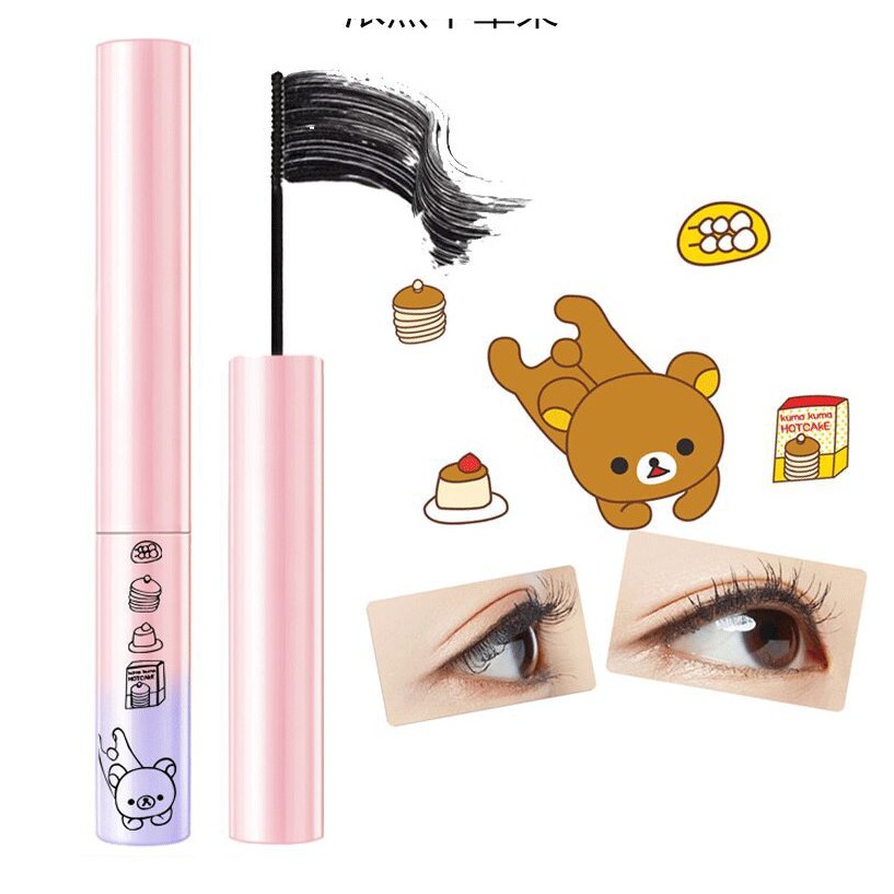 Mascara chuốt mi cong dài dày màu đen chống thấm nước tạo hiệu ứng mắt 3D | BigBuy360 - bigbuy360.vn