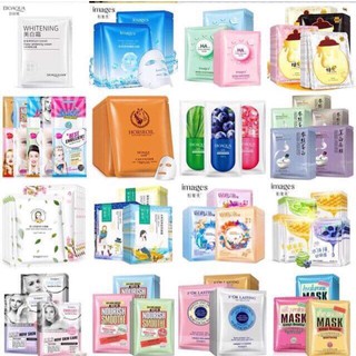 100 miếng mặt nạ mix vị bioqua, images,one spring hàng nội địa trung