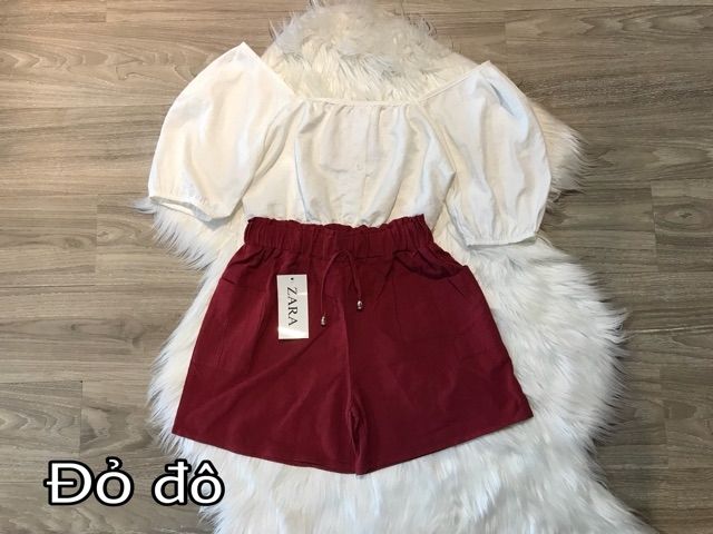 Quần sooc nữ siêu mát chất đũi | BigBuy360 - bigbuy360.vn