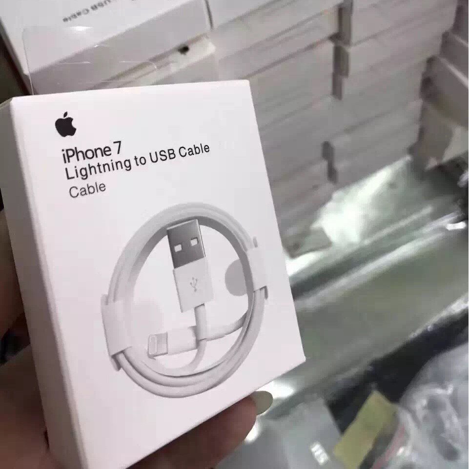 Cáp lightning to USB 1m MD818FE/A cho iPhone iPad (Trắng)