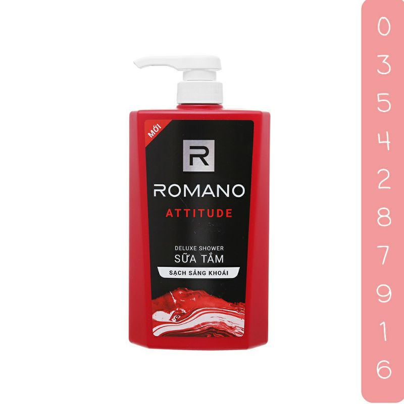 Sữa tắm ROMANO 650g