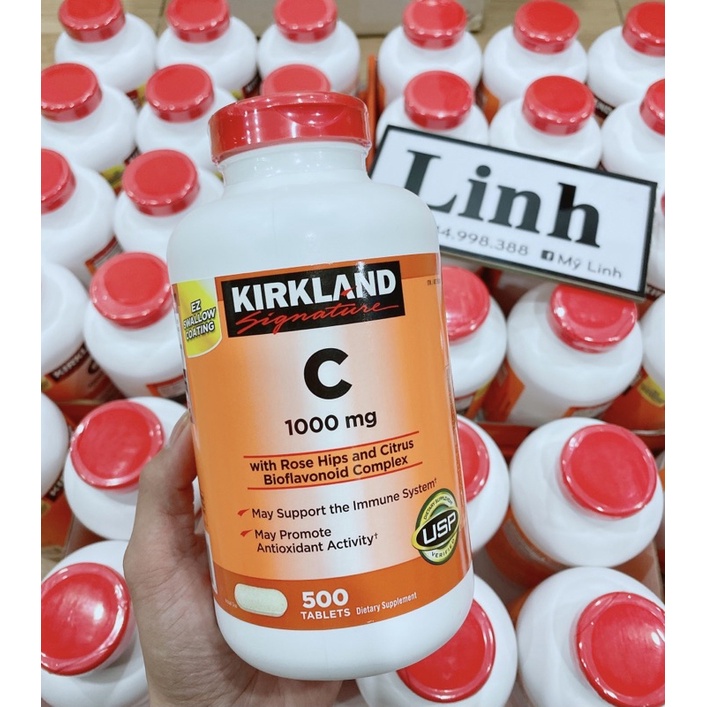 Viên Nhai Vitamin C 1000mg Của Mỹ (500 viên)