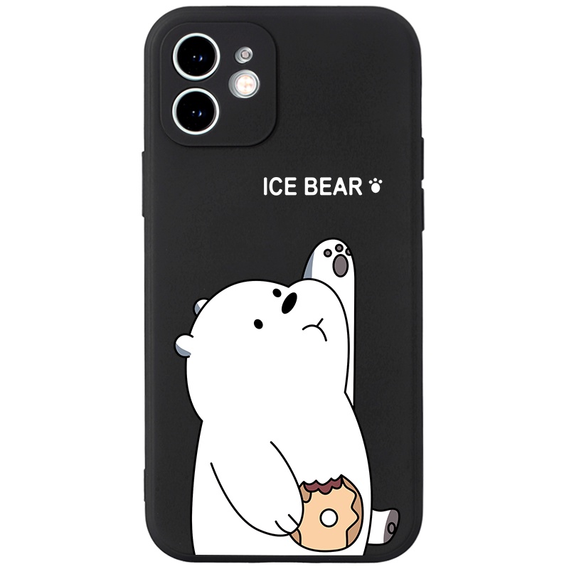 Ốp điện thoại JEERO hoạt hình cặp đôi dễ thương đẹp ngộ nghĩnh mềm cho iPhone 15 14 13 12 11 Pro Max SE 2020 X XR XS ip 8 7 6 6S Plus kute HFC332