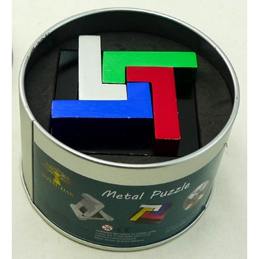 Đồ chơi trí tuệ_Thử thách trí não Quartet Hanayama Puzzle_Hack não_IQ Toy_Giải đố_Thông minh_Phát triển Tư Duy_Rèn luyện