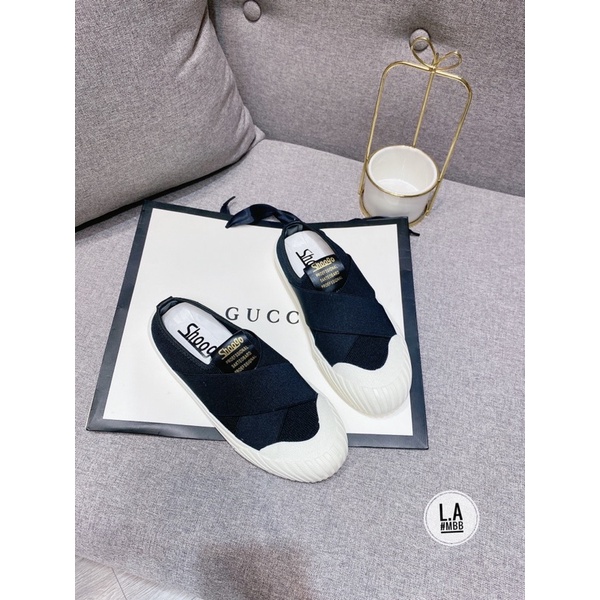 Giày sục chun chéo pha mũi êm mềm dễ đi