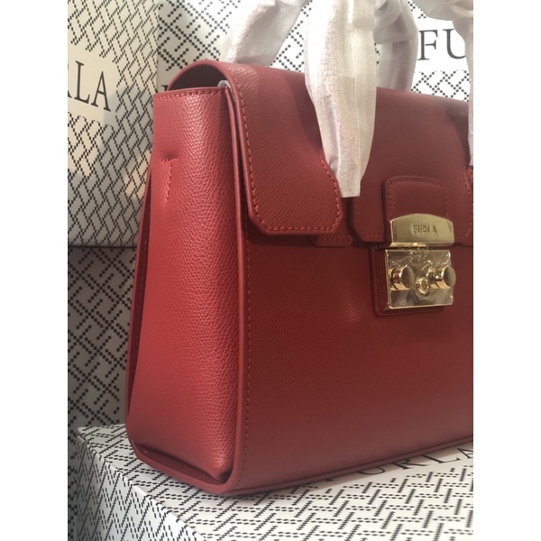 Túi nữ FURLA METROPOLIS SATCHEL Chili S