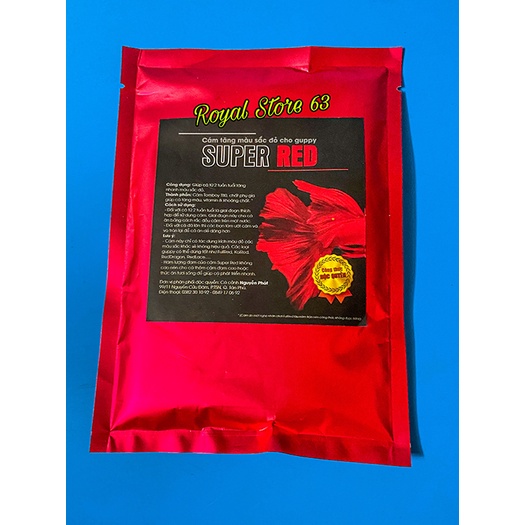 Cám Kích Đỏ Super Red Cho Guppy Betta