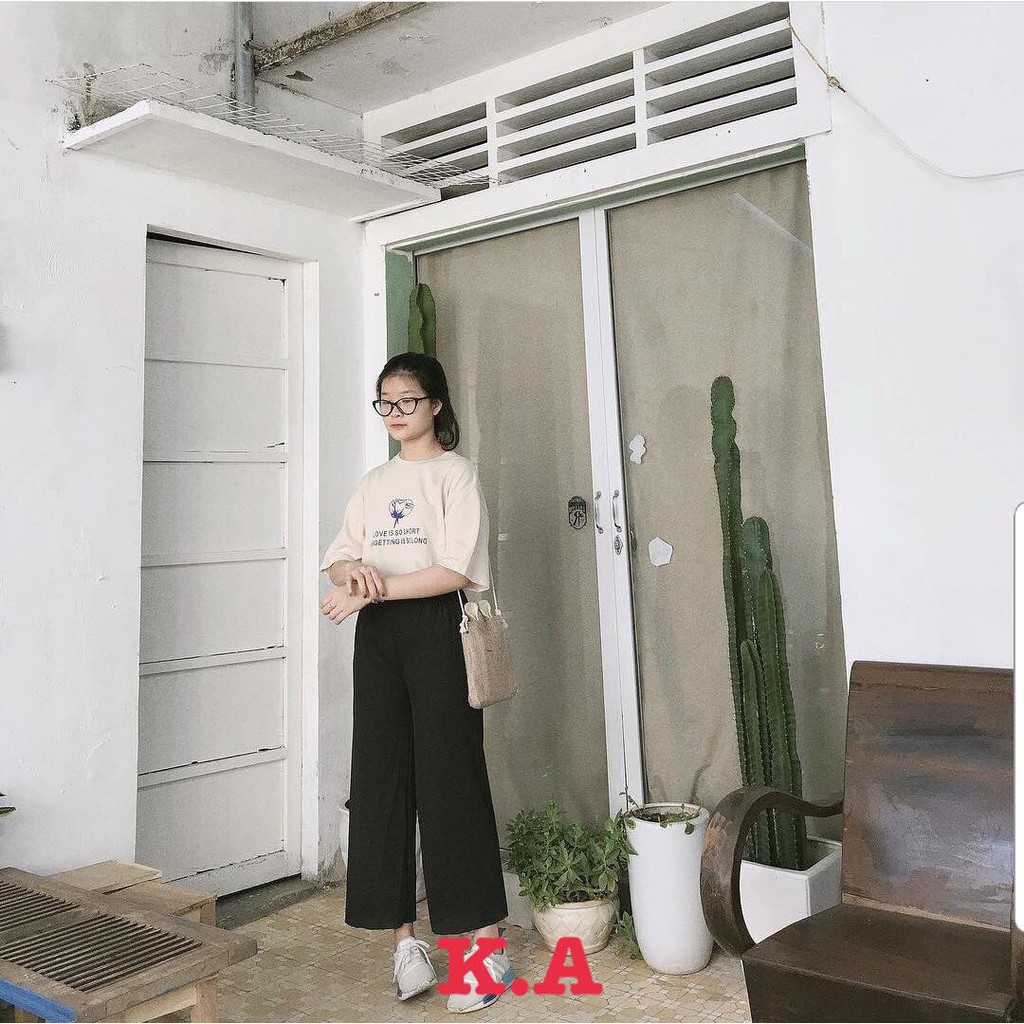 [FREESHIP ĐƠN TỪ 50K] [KÈM ẢNH THẬT] Quần ống rộng dáng dài KAN0603