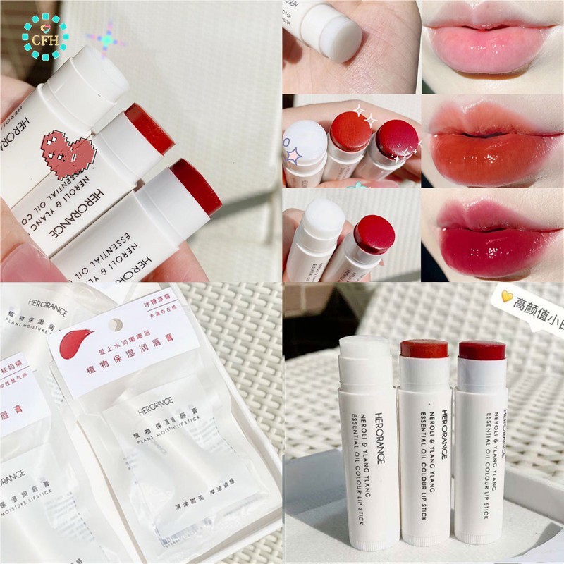 [Hàng mới về] Son môi dưỡng ẩm chống nứt nẻ thành phần thực vật chất lượng cao