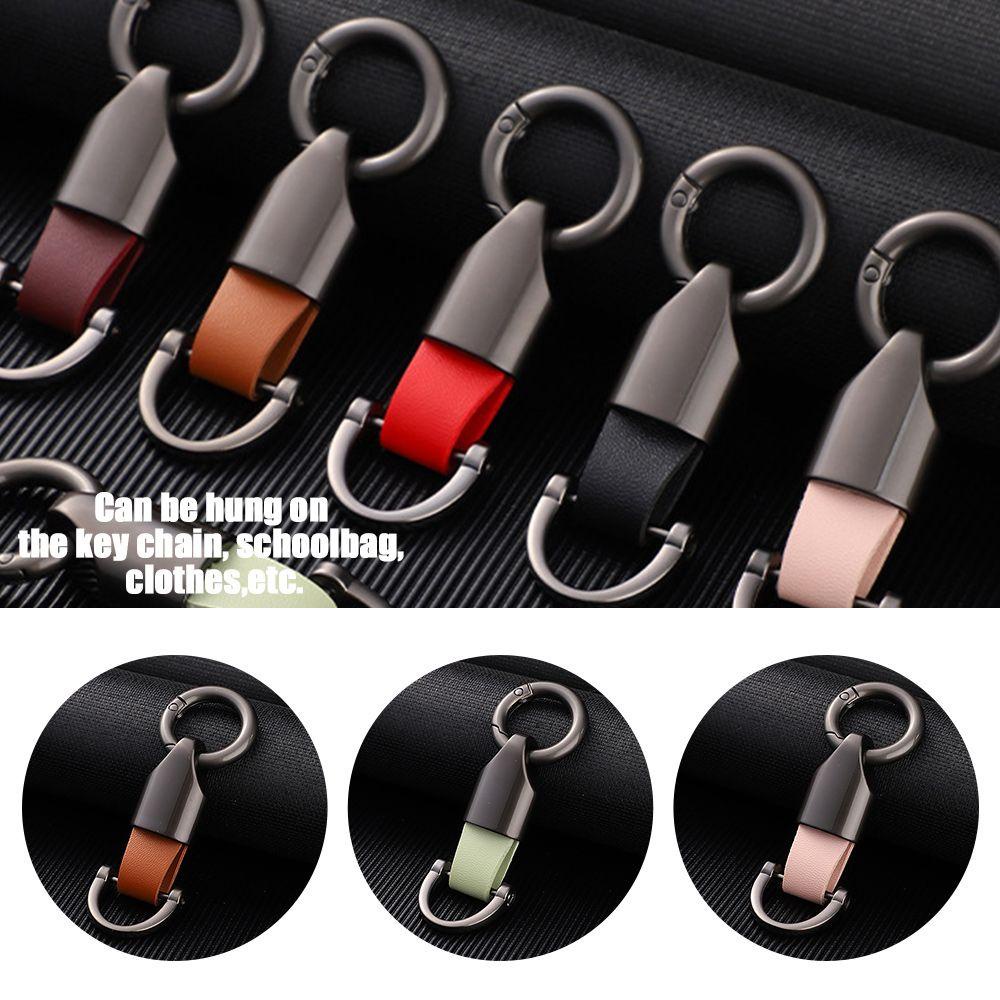 Móc Khóa Da PU Thời Trang Cho Chìa Khóa Xe Hơi