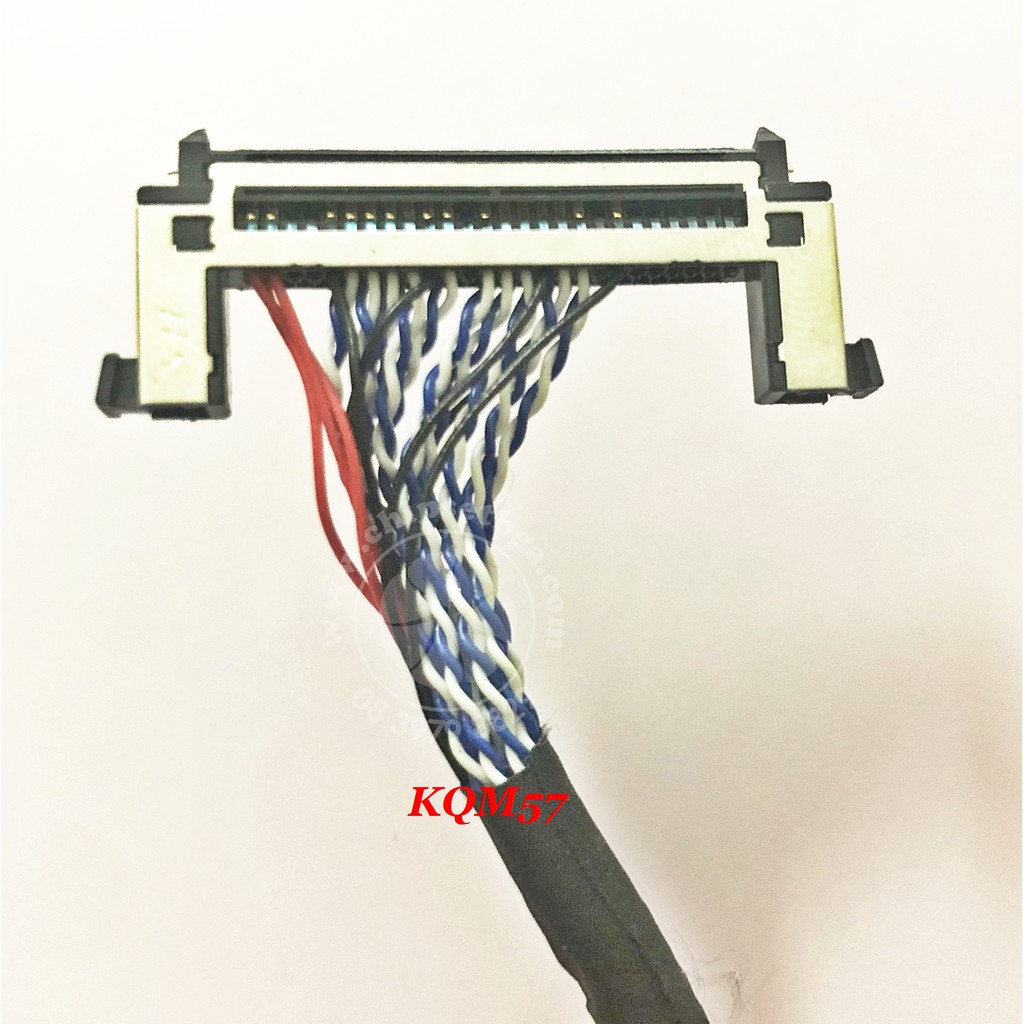 Cáp LVDS 51pin-nguồn bên phải - dùng cho bo tivi đa năng / FI-R51P-D8 51P Samsung AUO ChiMei