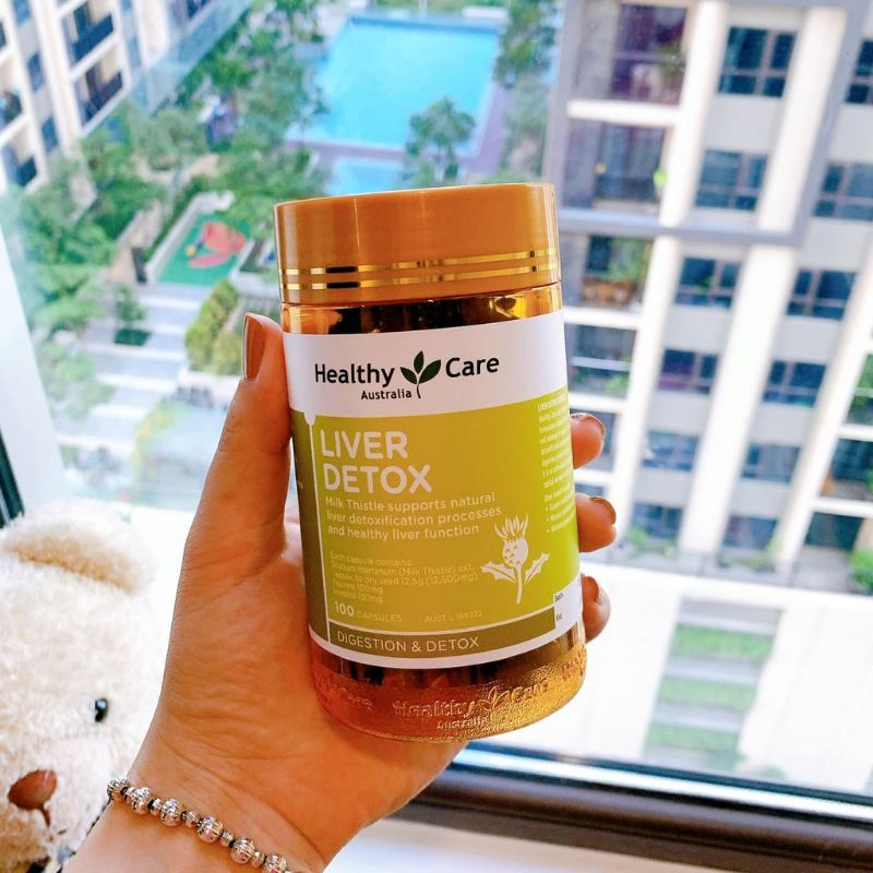 Viên uống Giải Độc Gan Healthy Care Liver Detox 100 Viên