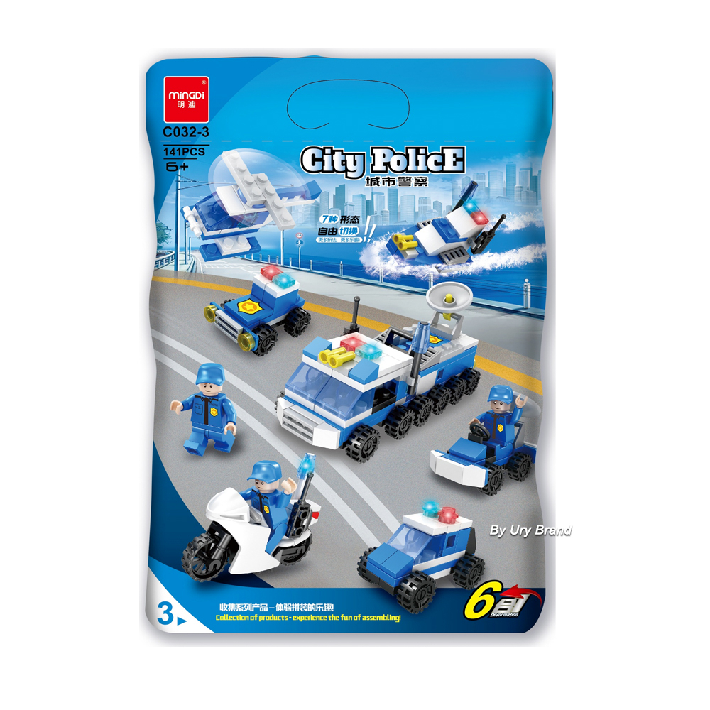 [Mã LIFETOYS1 giảm 30K đơn 99K] Bộ 6 Món Đồ Chơi Lego Lắp Ráp Xe Tải/Xe Cứu Hỏa/Xe Cứu Hỏa Màu Vàng Độc Đáo