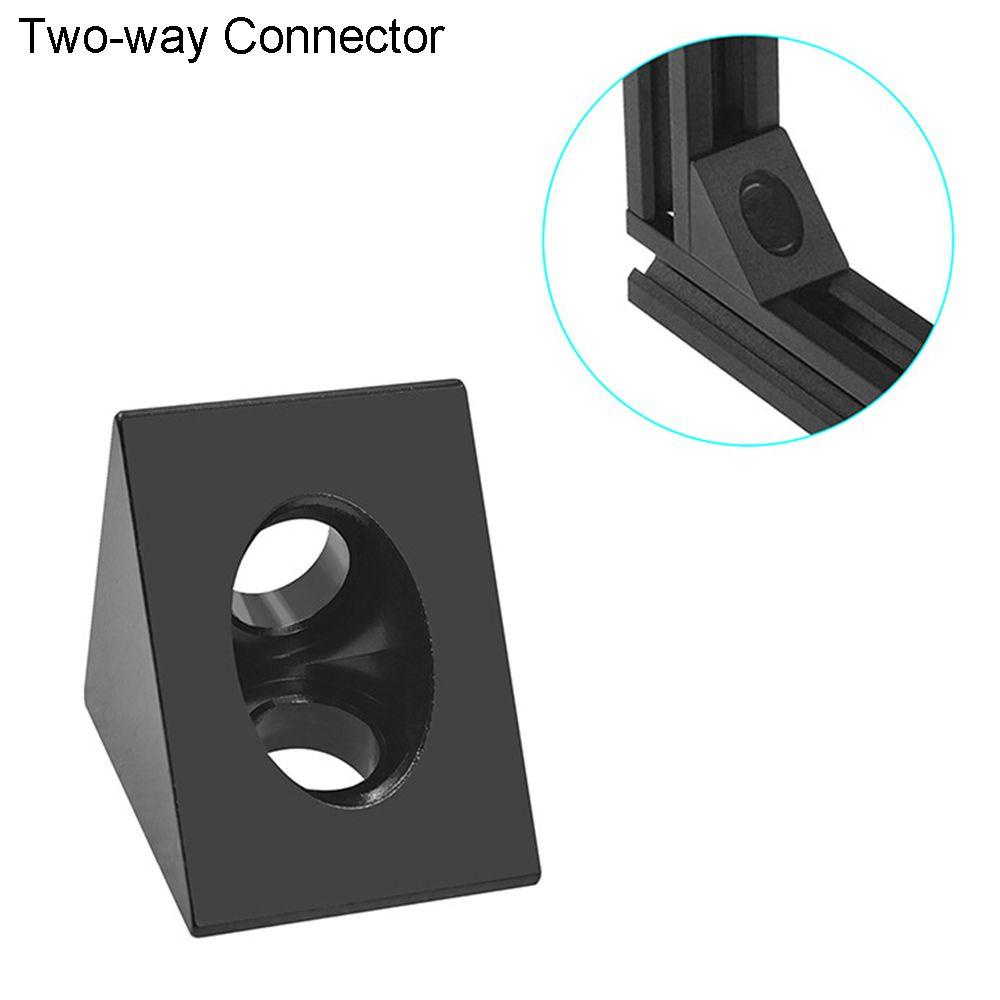 BEBETTERM Set 4 Đầu Nối Góc Chữ V Bằng Hợp Kim Nhôm Cho Máy In 3D