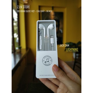 TAI NGHE LIGHTNING IPHONE 7, 7 PLUS, 8, 8 PLUS, IPHONE X