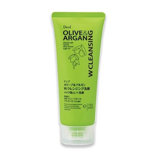 Sữa rửa mặt tẩy trang deve chiết xuất dầu olive & argan