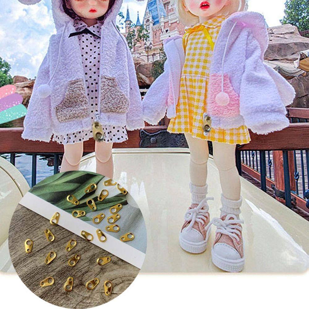 Set 20-30 Khóa Kim Loại Mini 6 * 4mm Tự Làm Thủ Công