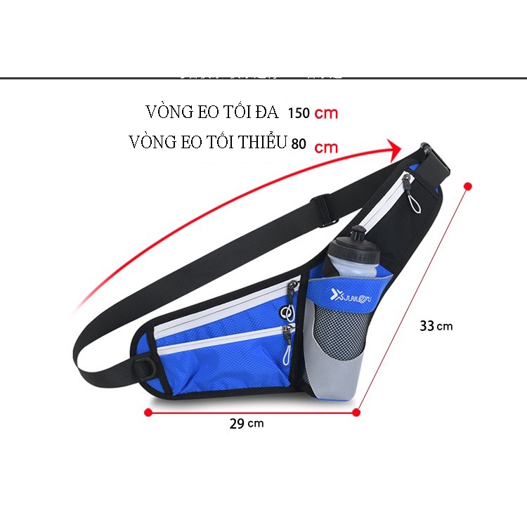 Túi đeo bụng, đeo ngực chạy bộ, leo núi, đạp xe STORE HERA DCB02