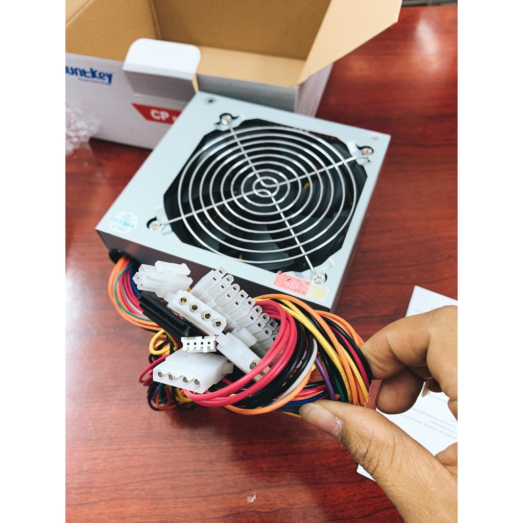 [Mã 153ELSALE2 giảm 7% đơn 300K] Nguồn Huntkey 350W CP350H FAN 12cm-BH 36T