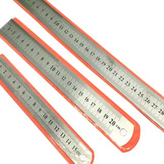 Thuớc sắt dài 20cm và 30cm - Mô hình nhà gỗ búp bê Dollhouse DIY