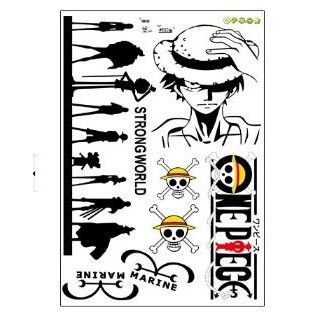 Sticker Dán Tường Họa Tiết Hình One Piece Theo Phong Cách Hoạt Hình Dùng Trang Trí Xe Hơi hoa lụa gương tròn hồ cá mini