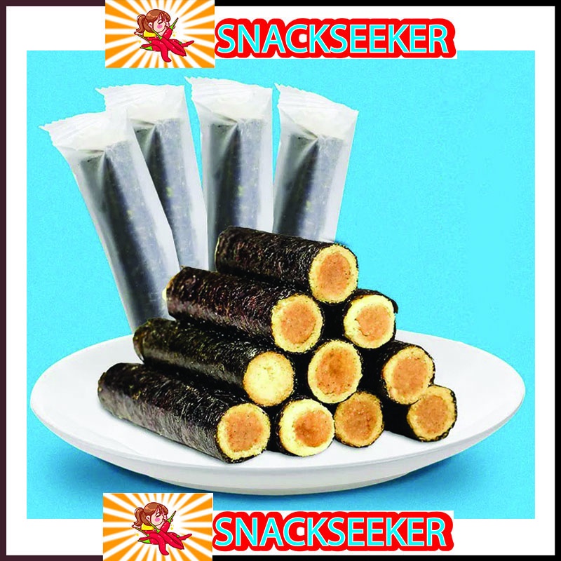 ( FREESHIP EXTRA ) Rong Biển Cuộn Trứng Muối ăn liền siêu ngon - Đồ ăn vặt Trung Quốc - Snackseeker