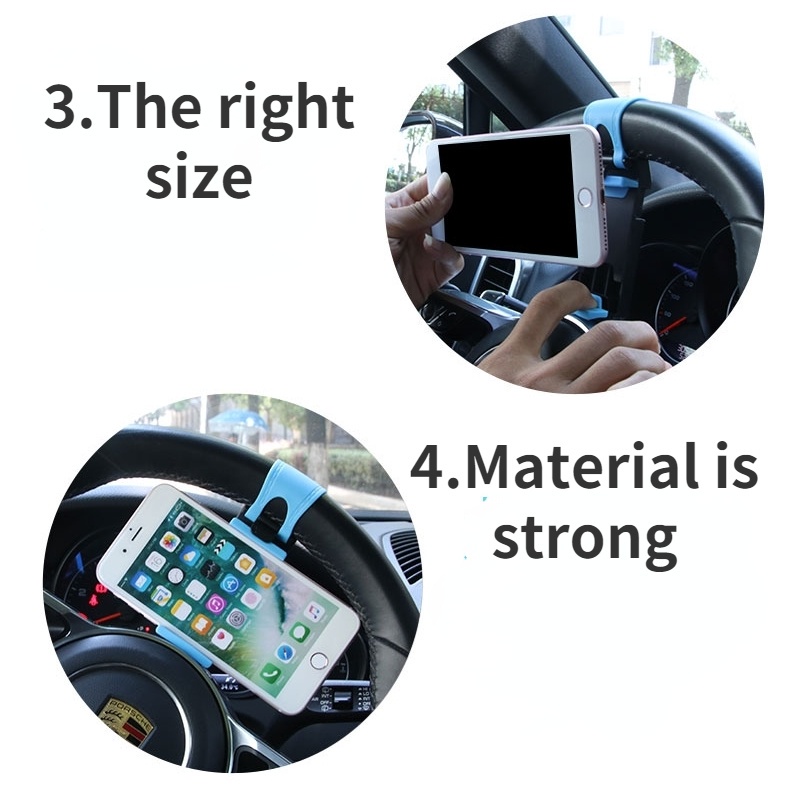 Giá Đỡ Điện Thoại Di Động Đa Năng Gắn Xe Hơi