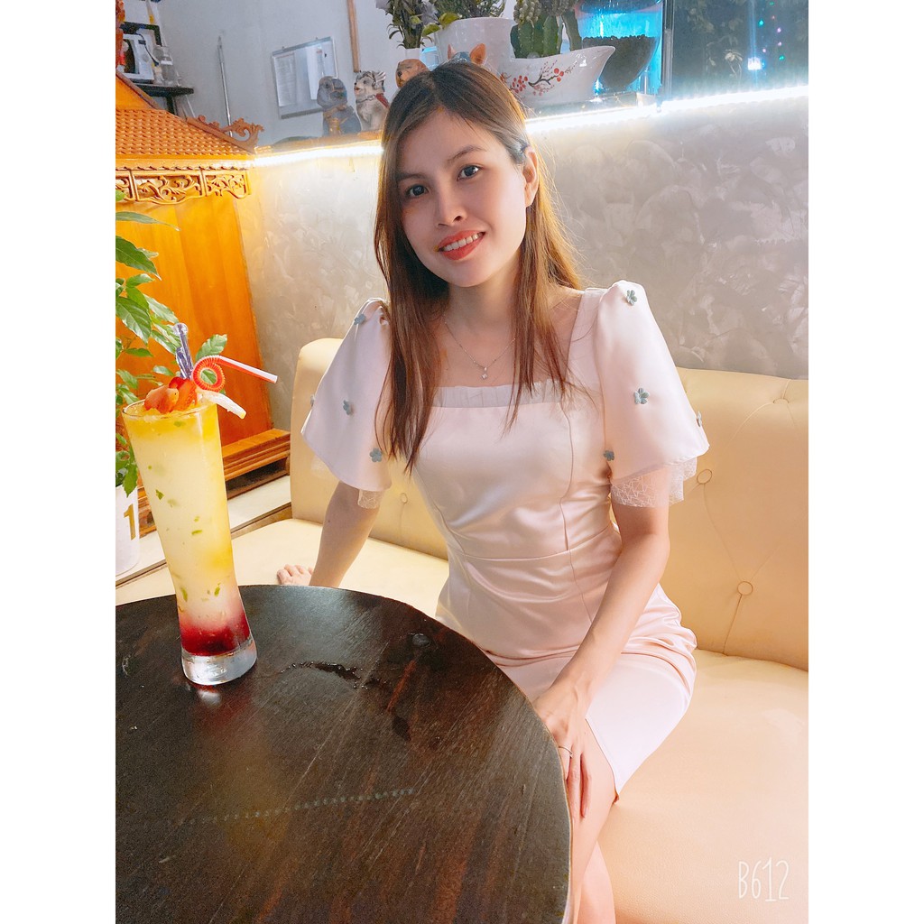 Đầm dự tiệc CAO CẤP SIÊU SANG 2 lớp đính hoa tỉ mỉ | BigBuy360 - bigbuy360.vn