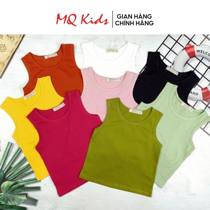Áo thun balo trơn trẻ em 💥 NHIỀU MÀU 💥 sát nách bé 7_20kg chất cotton 100% CO GIÃN 4 chiều mềm mịn